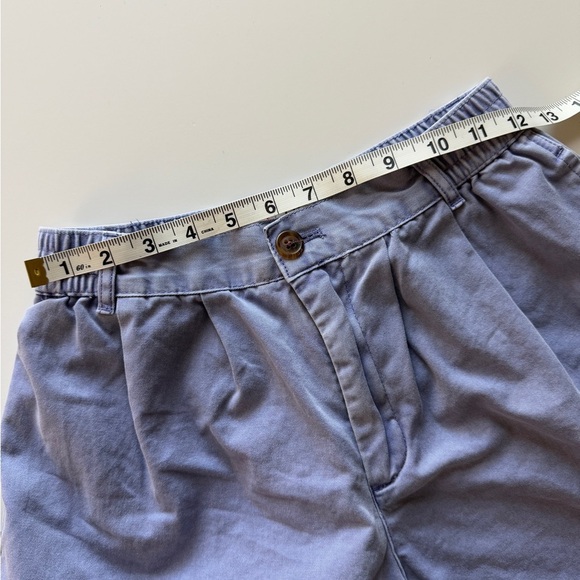 BDG Blaire Chino Short Shorts Pleated Periwinkle Blue Cotton Pull On Chino XS - Picture 6 of 11